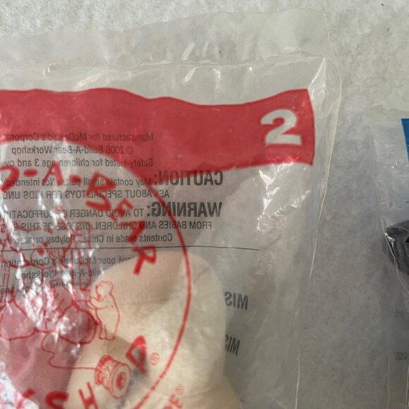 Build A Bear Dimples & Velvet Teddy Ballerina McDonalds Happy Meal 2006 #2 #5 - Picture 6 of 13